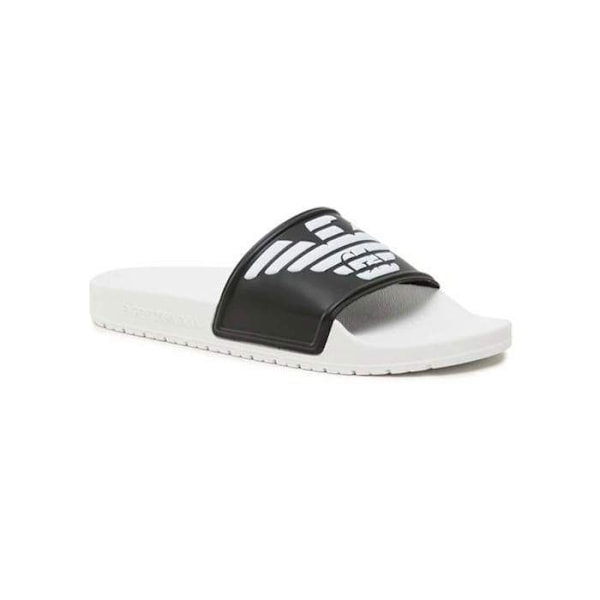 Claquette Emporio Armani Herre GA Eagle Sort Syntetisk