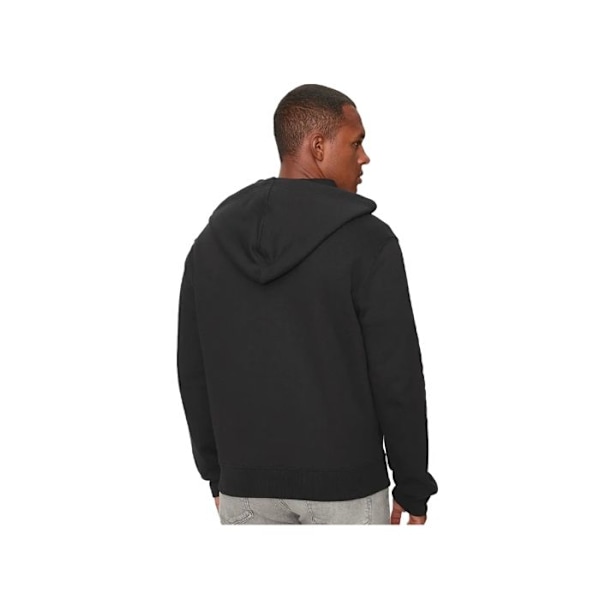 Sweat Guess Mand Triangle G Sort Coton Svart M