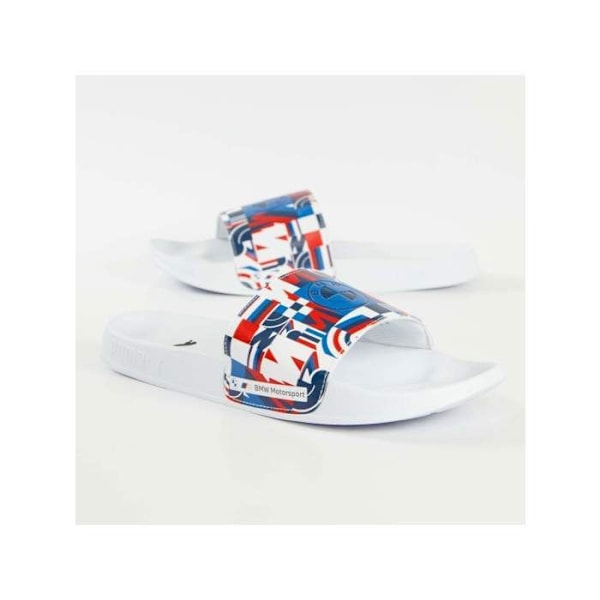 Puma BMW MMS LEADCAT2 sandal Vit blå 40 1/2