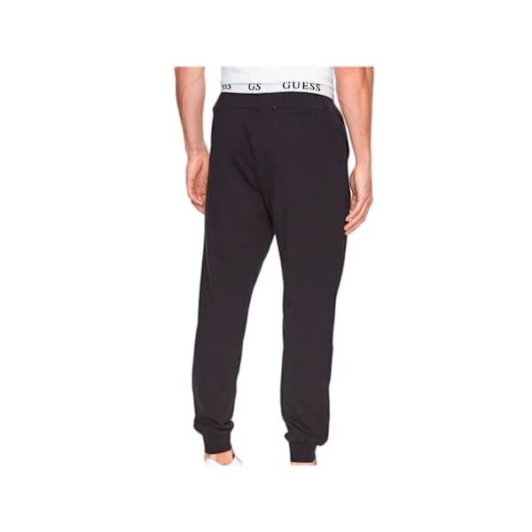 Jogging Guess Man Jogger Svart Bomull Svart jag