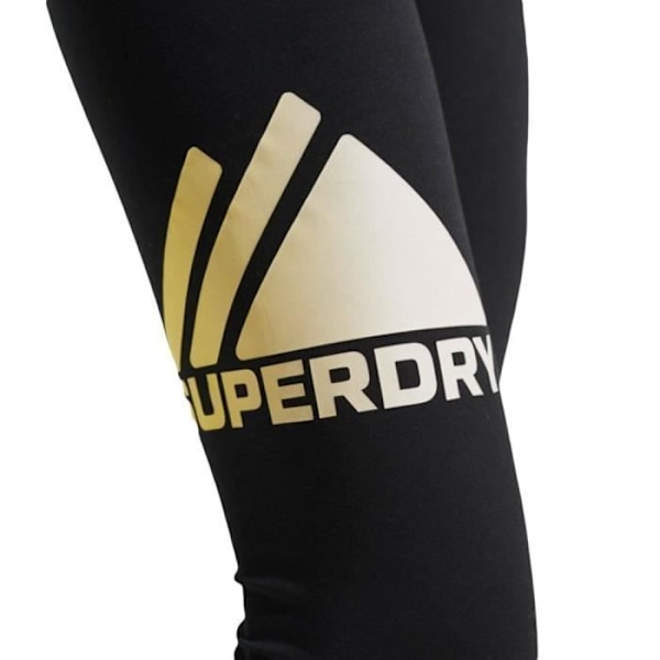 Legging Superdry Kvinde Mountain sport Sort Syntetisk Svart M