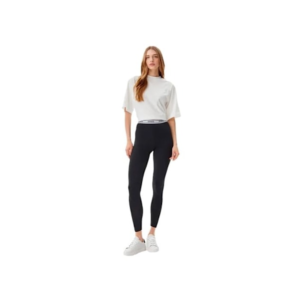Leggings Guess Nais Active Musta Synteettinen Svart XS