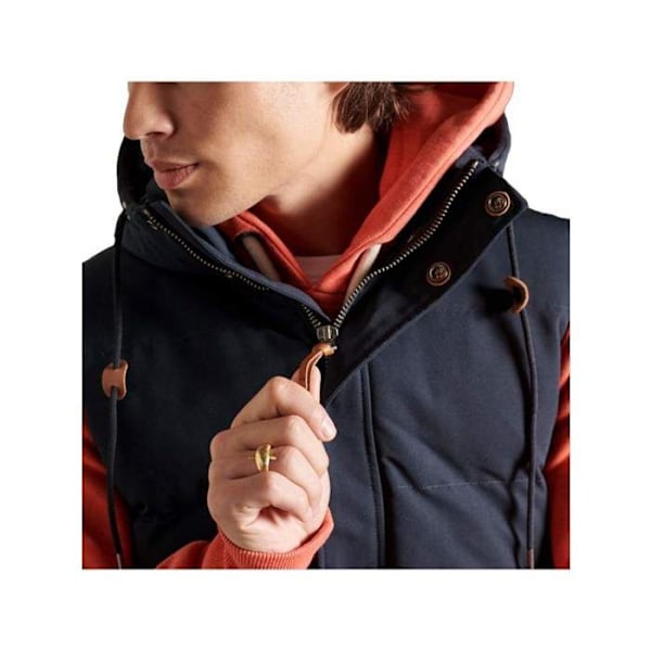 Doudoune uden ærmer Everest - SUPERDRY - Mand - Blå - Lynlås og trykknapper ECLIPSE NAVY S
