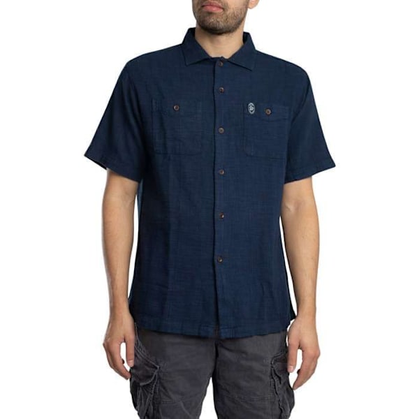 Tekstuuri T-paidat Lyhyet Hihat Merchant - Superdry Blå M