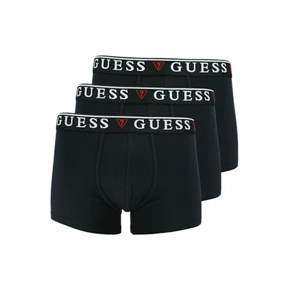 Kolmiosainen bokseripaketti logovyöllä - Guess Jeans Svart M
