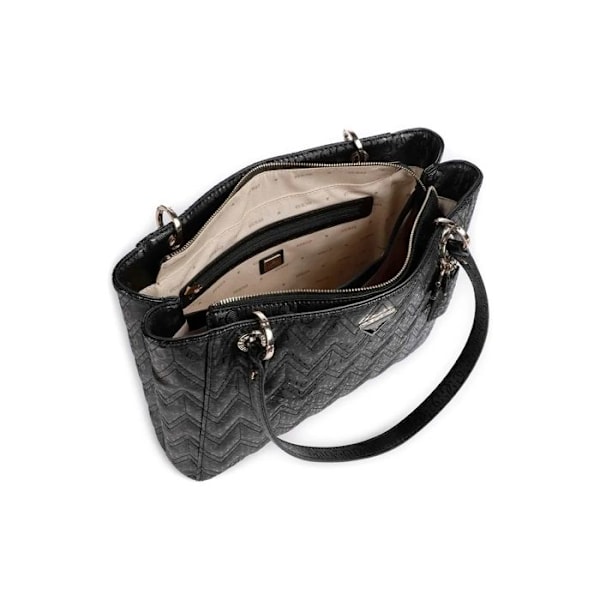 Skuldertaske - GUESS - Bessey Noel Tote - Sort - 36x26x10 cm - 100% polyurethan svart