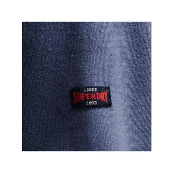 Sweat Superdry Man chiné Vintage Logo Blå Bomull Blå S