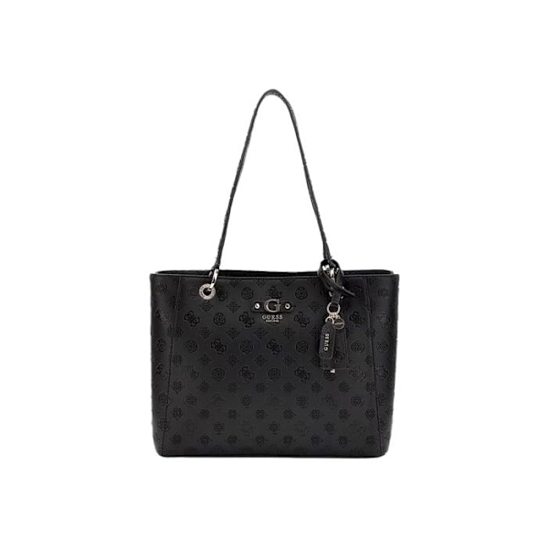 Axelväska - GUESS - Gerty Noel Tote - Svart - 3 fack - 100% polyuretan svart