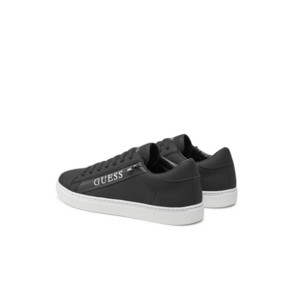 Baskets-logo vetoketju nahasta PU - Guess jeans. sort 40