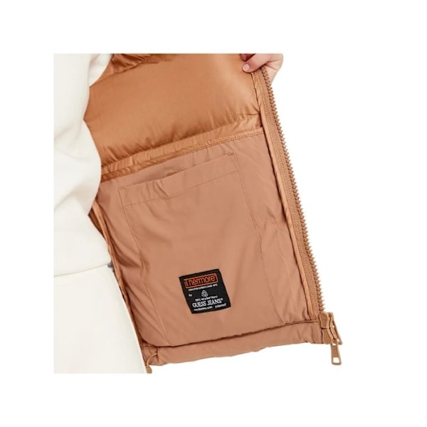 Doudoune uden ærmer Guess Kvinde GJ Regular Beige Syntetisk Beige M