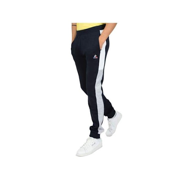 Träningsbyxor - Le coq sportif - SÄSONG - Andningsbar - Slim - Dragkedjefickor Blå XL