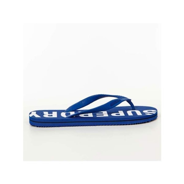 Tong Superdry Mand Code essentiel Bleu Caoutchouc