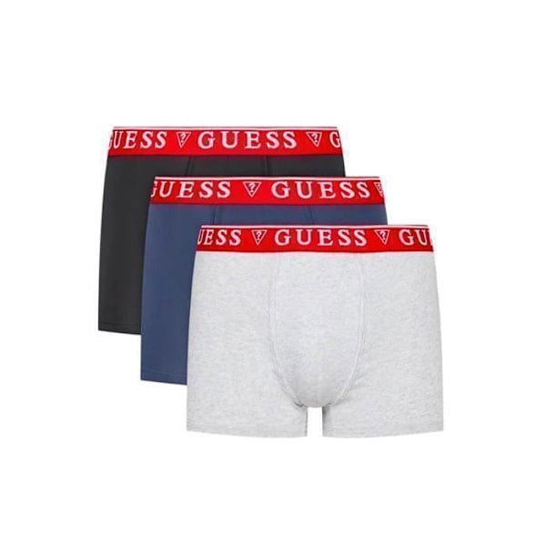 Boxer Guess Herre pakke x3 Triangle Multicolor Bomuld Flerfärgad M