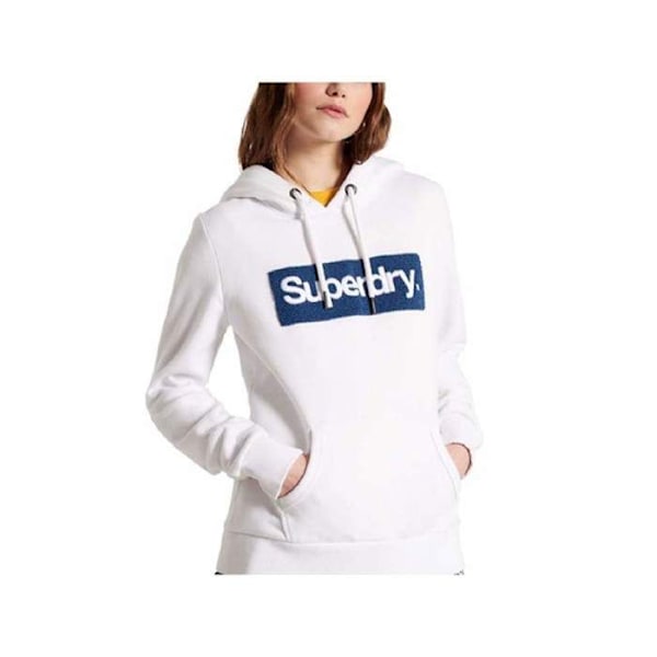 SWEAT CL TYÖVAATE HUPUTTAA SUPERDRY BRLLIANT VITT XS