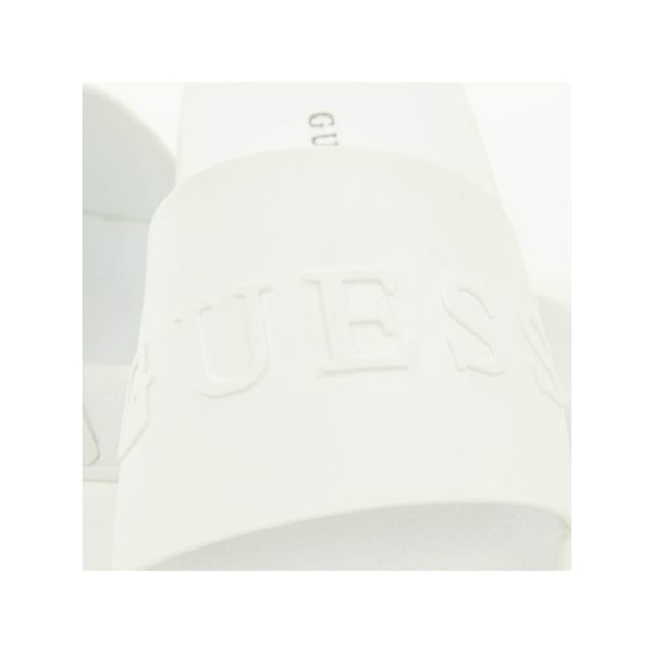 Mulettit PVC painetulla logolla - Guess jeans - Miehet hvid 40