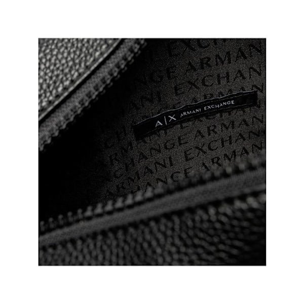 Armani Exchange Miesten Milano Musta Polyesteri Trossi Svart