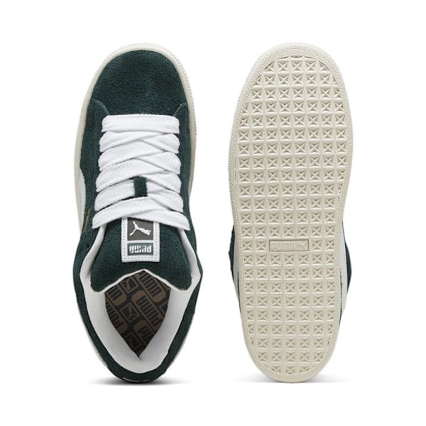 Puma Suede XL lasten fleecetossut grøn 38 1/2