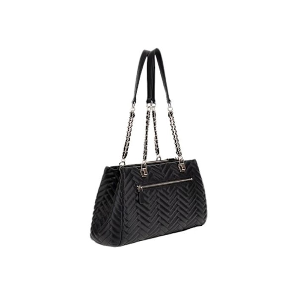 GUESS Svart axelväska för kvinnor - Anning Shoulder Satchel Bag 290811 svart