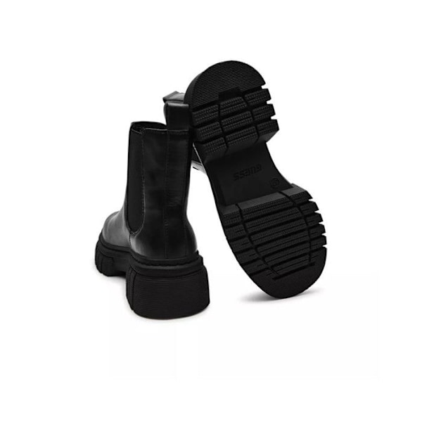 Bottine Guess Kvinde USA Combat Sort læder sort 39