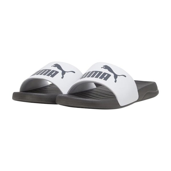 Puma Popcat 20 Slides - vitt/mörkt kol - 39 Vitt/mörkt kol 39