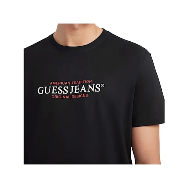 T-paita Guess American Trad kolsvart a996 XS