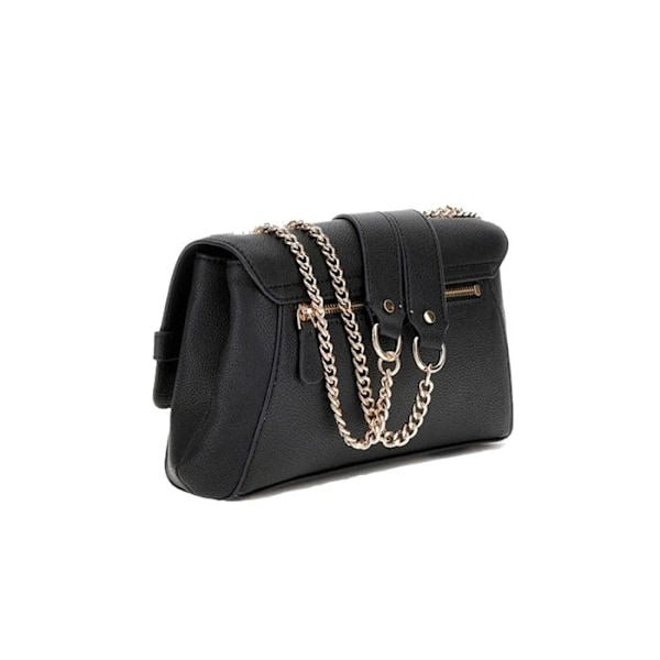 Axelväska - GUESS - Silvye Convertible Xbody Flap Bag - Svart - 100% polyuretan - 686 g svart