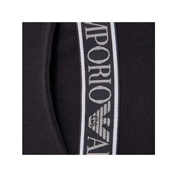 Jogging Emporio Armani Mand Til Mænd GA ørn Sort Bomuld Svart S