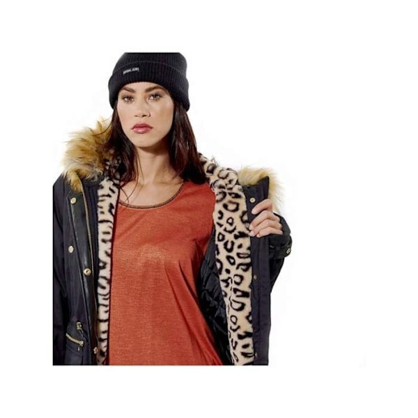Parka Kaporal Lofty Noir Dam Svart XS