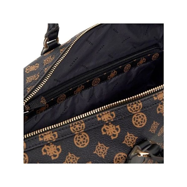 GUESS Resväska beige vit för kvinnor - Wilder Weekender Duffel Bag Beige / Vit 298778 beige, vit