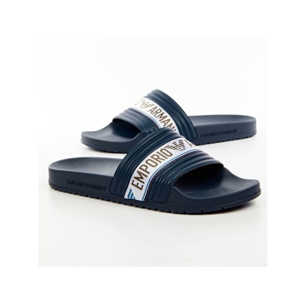 Claquette Mand - Emporio Armani - XUPS06 XN999 T637 - Blå - Polyurethan Blå 42
