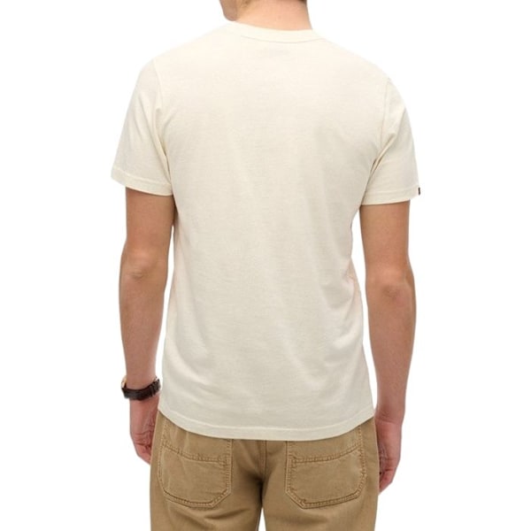 Tee Shirt Superdry Vl Workwear Relaxed - Hvid - S