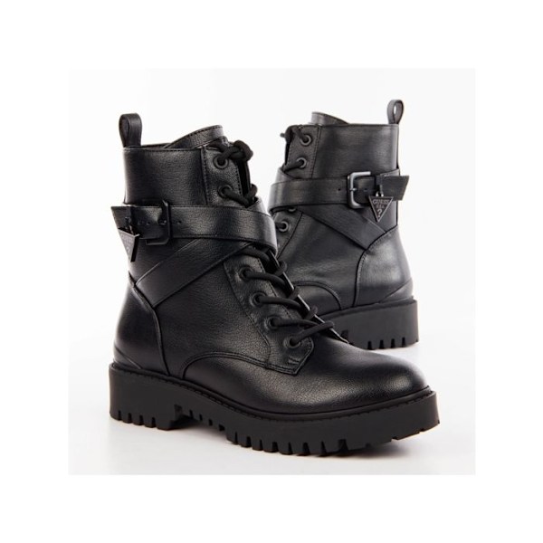Bottine Guess Dame rangers Olsy Sort Simili Læder sort 38