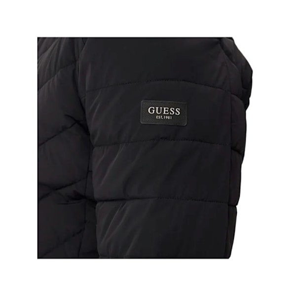 Guess Herrjacka Vadderad Svart Polyester Svart jag