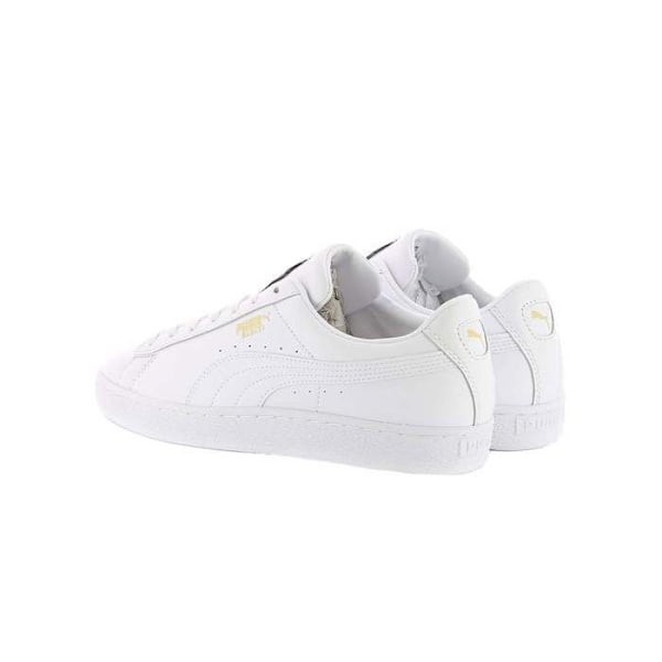 Puma Mocka Classic XXI Läder Sneaker för män Vit 43
