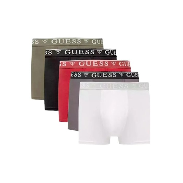 5 kpl puuvillasta valmistettua stretch boxeria - Guess jeans - Miehet Flerfärgad jag
