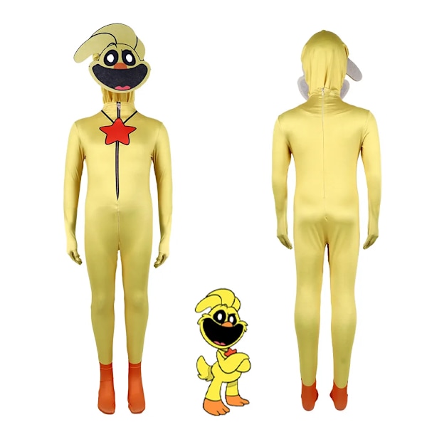 Cosplay Smiling Critters Tøj, Picky Piggy, DogDay, iptv spanien Jumpsuit Halloween Karneval Party Dress Up Dragt Til Børn Voksne Kickinchicken Kickinchicken 180