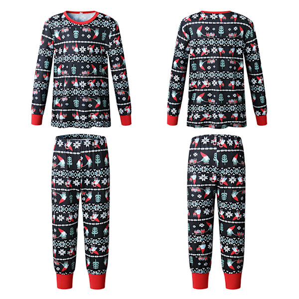 Familj matchande set julpyjamas jul nattkläder child child 6/7T