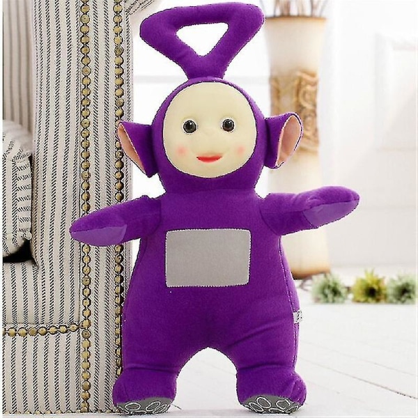 Teletubbies Plyschleksak stoppad docka Barnpresent 25/38/ Purple 50cm