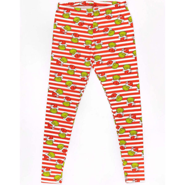 The Grinch Dame/Dame Jul Pyjamas sæt - Rød/Grøn/Hvid Red/Green/White S