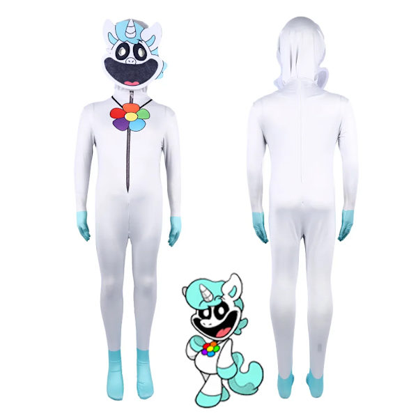 Cosplay Hymyilevät Critters Vaatteet, Picky Piggy, DogDay, iptv Espanja Haalari Halloween Karnevaali Juhla Pukeutuminen Asun Lasten Aikuisten Craftycorn Craftycorn 140