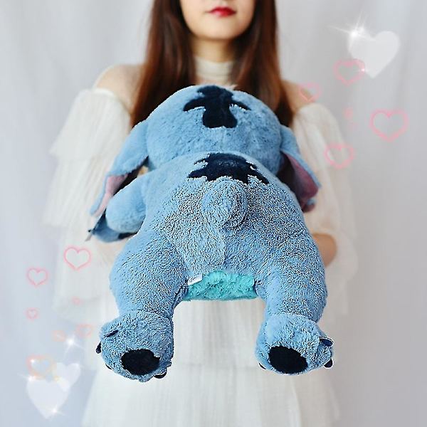 Disney Lilo And Stitch Store Stora gosedjur Leksaker Kudde med Anime För sömn Barn Dockor Flickor Barn Födelsedagspresent（45cm Stitch）