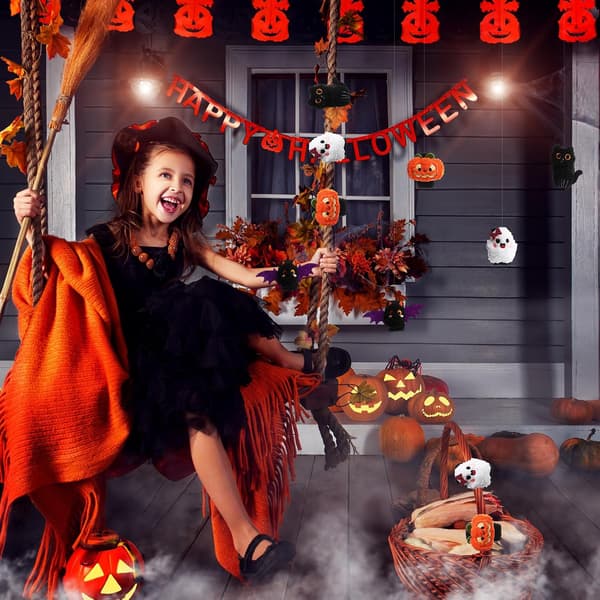 16 Halloween-gosedjursarmband, svart present