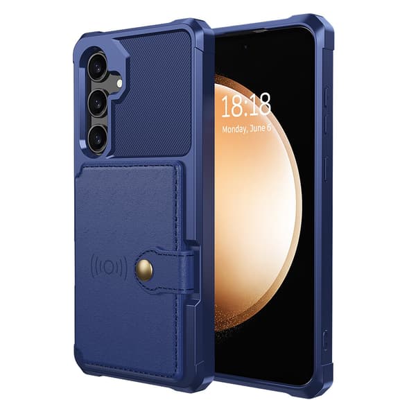 Samsung Galaxy A36 5G - Kortfacksskal Robust & Stilrent Blå