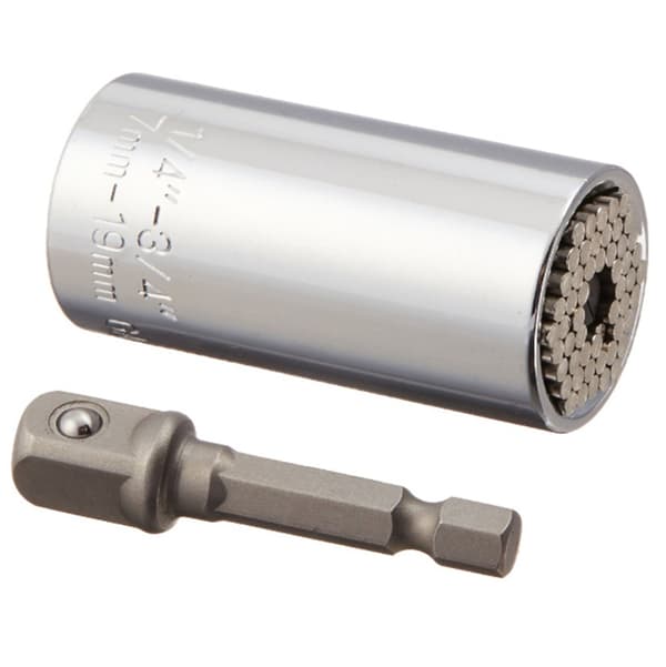 Universal Hylsnyckel Momentnyckel Silver