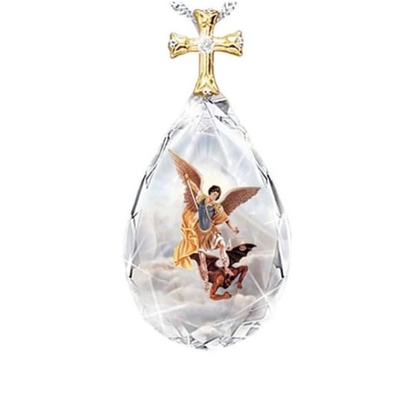 Exklusivt Hög Kvalitet Vattendroppe Halsband NO. 2