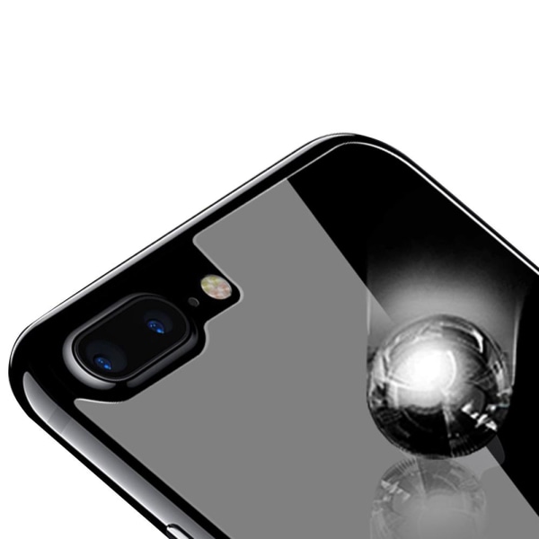 iPhone 7+ Baksida Skärmskydd 9H Screen-Fit HD-Clear. Transparent/Genomskinlig