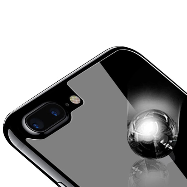 iPhone 7+ Baksida Skärmskydd 9H Screen-Fit HD-Clear. Transparent/Genomskinlig