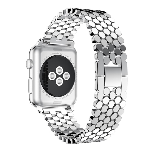 Apple Watch 44mm (4) - L�nk i Rostfritt St�l Svart