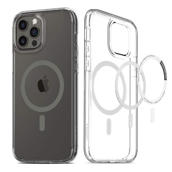 iPhone 13 Pro Max - Magnetisk beskyttelsesdeksel med trådløs lading Transparent