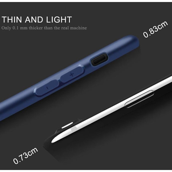 Stilrent Skal från NKOBEE för iPhone 8 Transparent/Genomskinlig